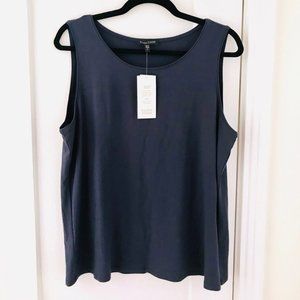 Eileen Fisher Lightweight Viscose Jersey Tank